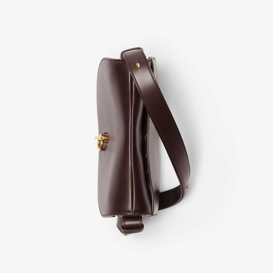 Kvinnor Burberry Handla via Line|Crossbody | Medium gunghästväska Bär