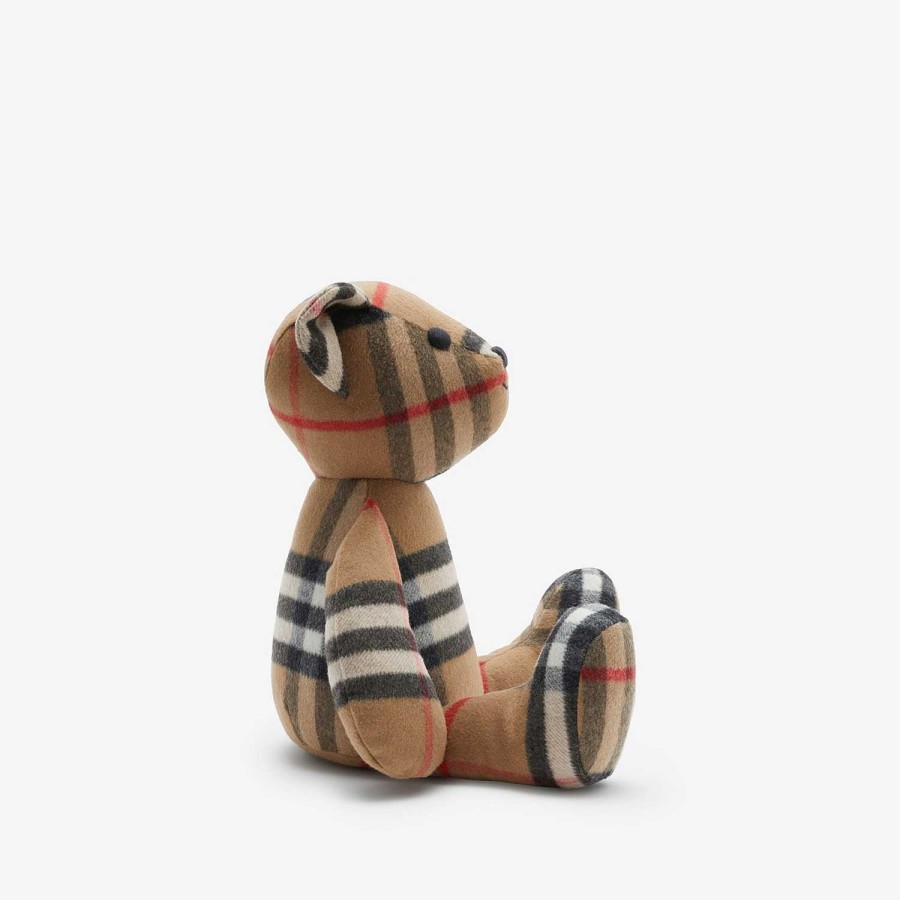 Barn Burberry Babypresenter|Bo och filtar|Växer och presentset | Kolla Thomas Bear Mörk sand