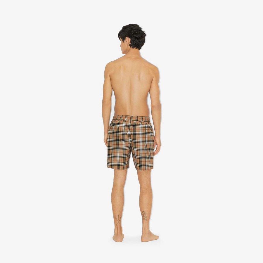 Män Burberry Badkläder|Byxor och shorts | Kolla badshorts Arkiv Beige