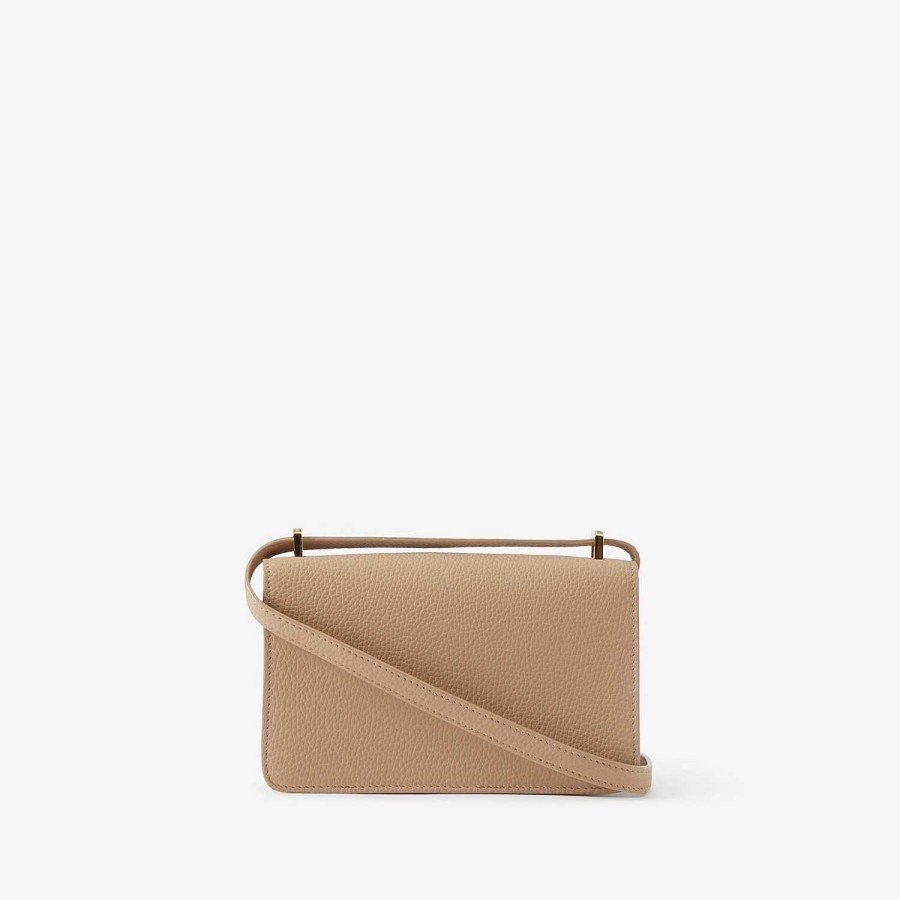 Kvinnor Burberry Mini|Crossbody | Mini Tb-väska Havre Beige