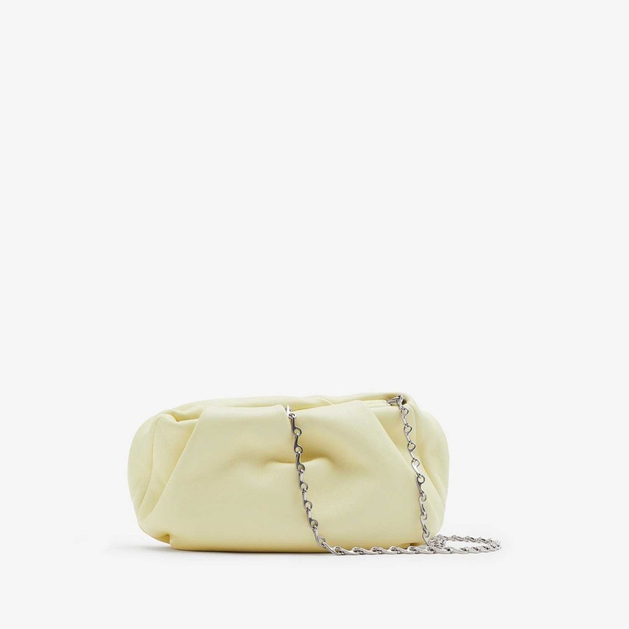 Kvinnor Burberry Handla efter linje|Clutch|Crossbody | Rose Chain Clutch Sorbet