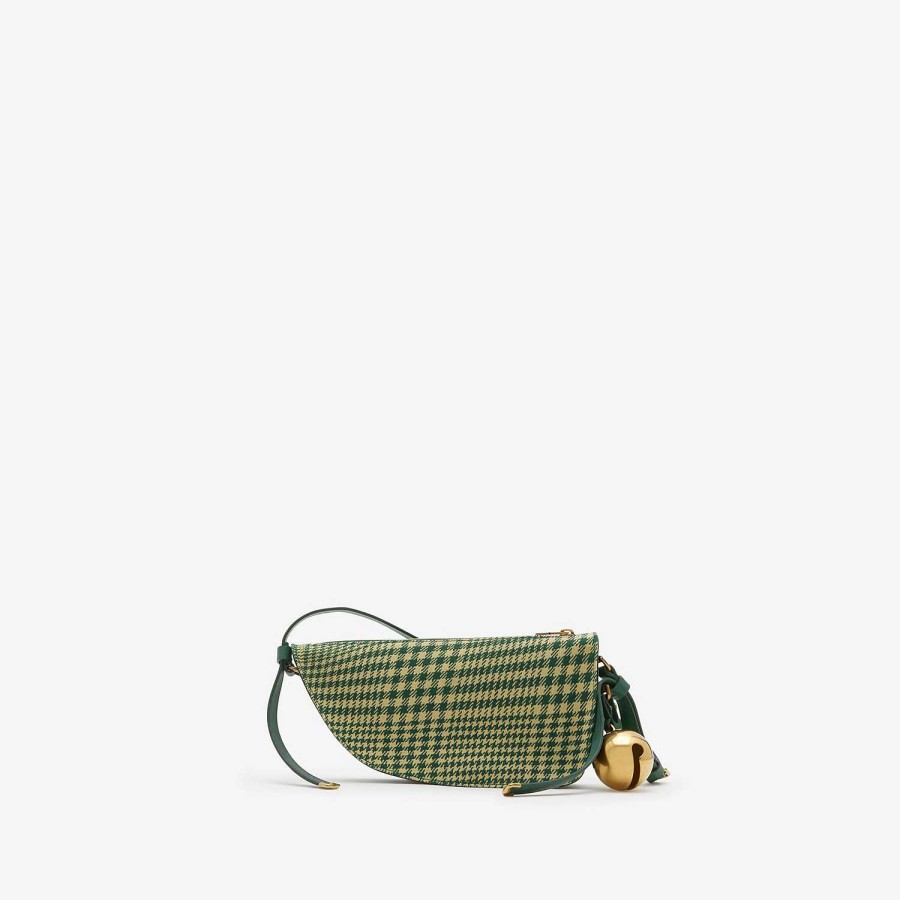 Kvinnor Burberry Handla via Line|Skulder | Mini Shield Sling Bag Murgröna