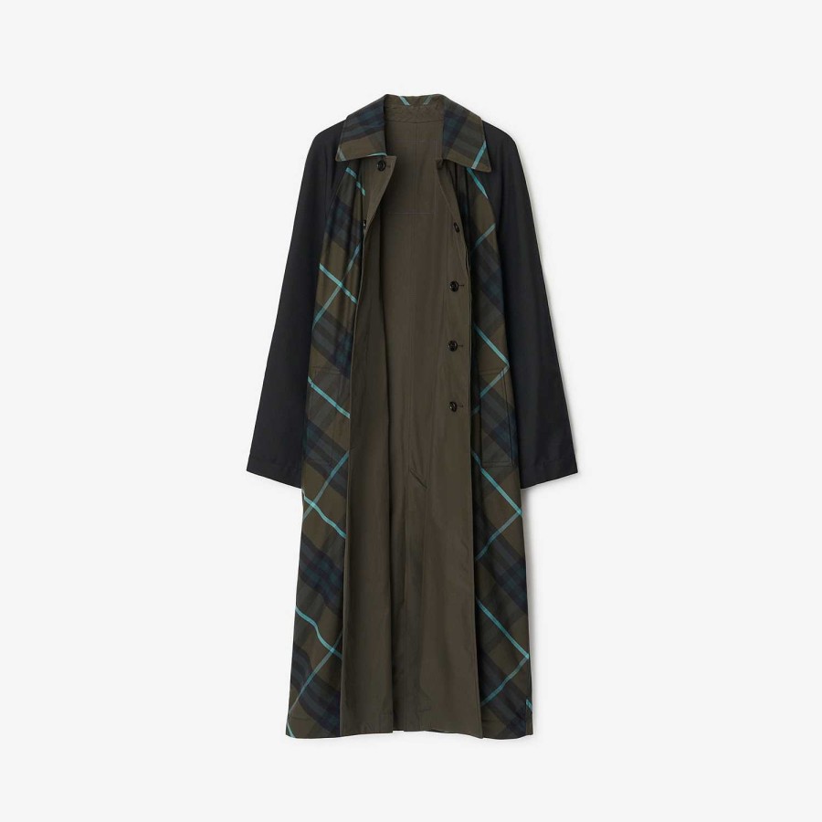 Män Burberry Kappor & jackor|Trenchcoats | Lång vändbar Bradford Car Coat Utter