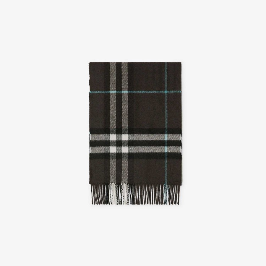 Män|Kvinnor Burberry Personliga presenter | Check Cashmere Scarf Utter