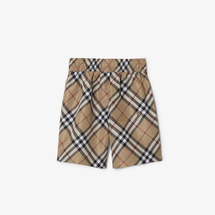 Barn Burberry Babypresenter|Badkläder | Kolla badshorts Arkiv Beige