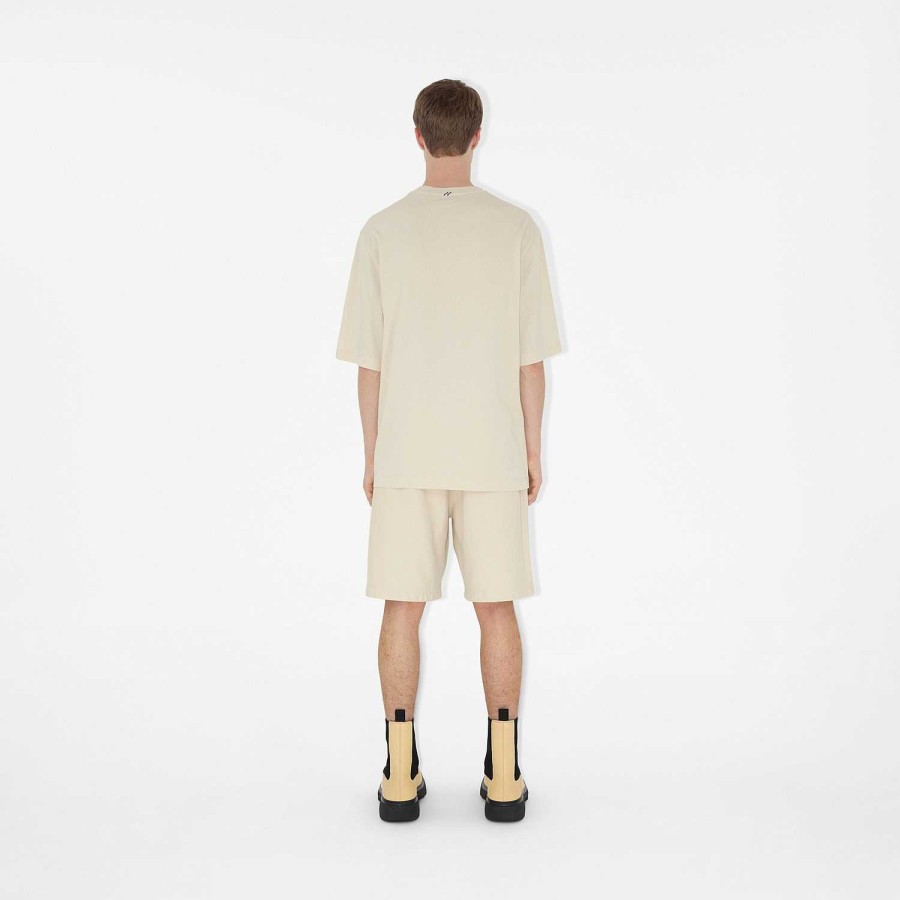 Män Burberry Byxor & Shorts | Shorts i bomull Tvål