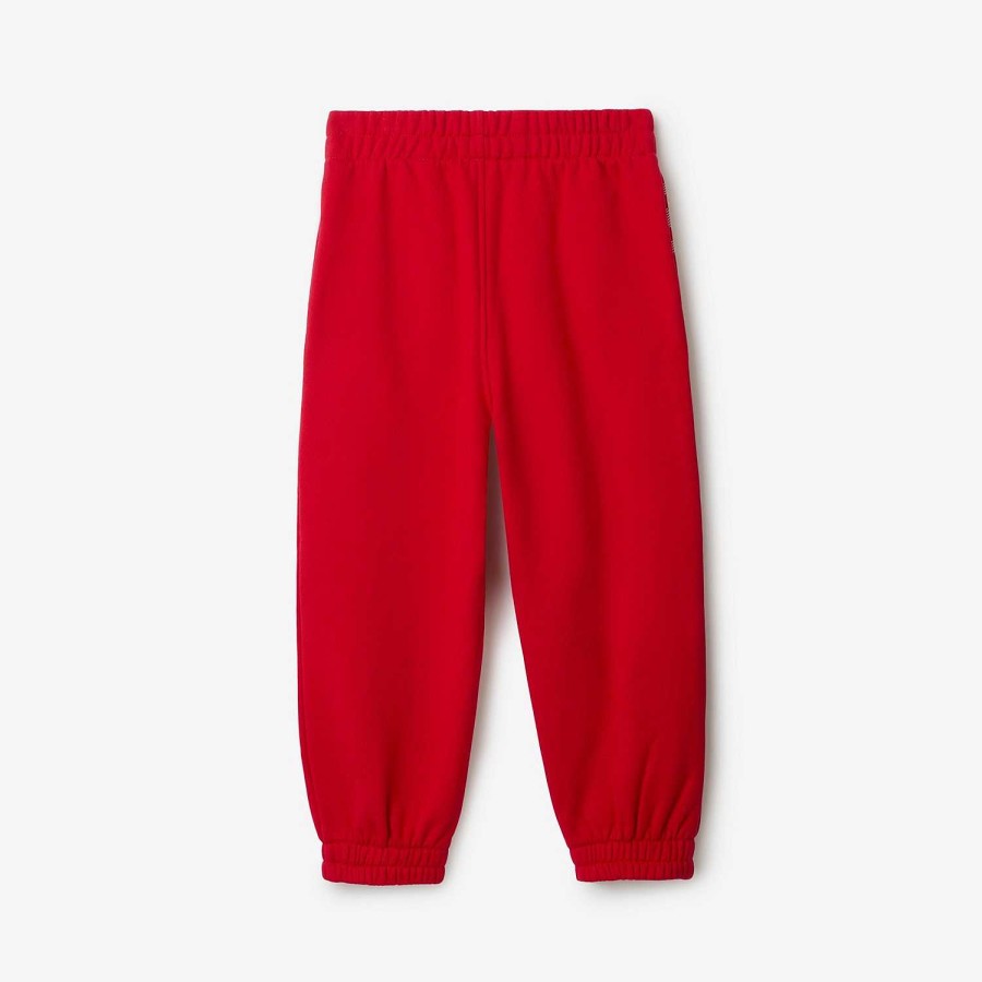 Barn Burberry Badkläder|Byxor och shorts|Kjolar och byxor | Kolla joggingbyxor i bomull Pelare