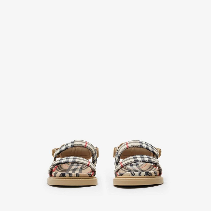 Barn Burberry Skor|Babypresenter | Kolla sandaler Arkiv Beige