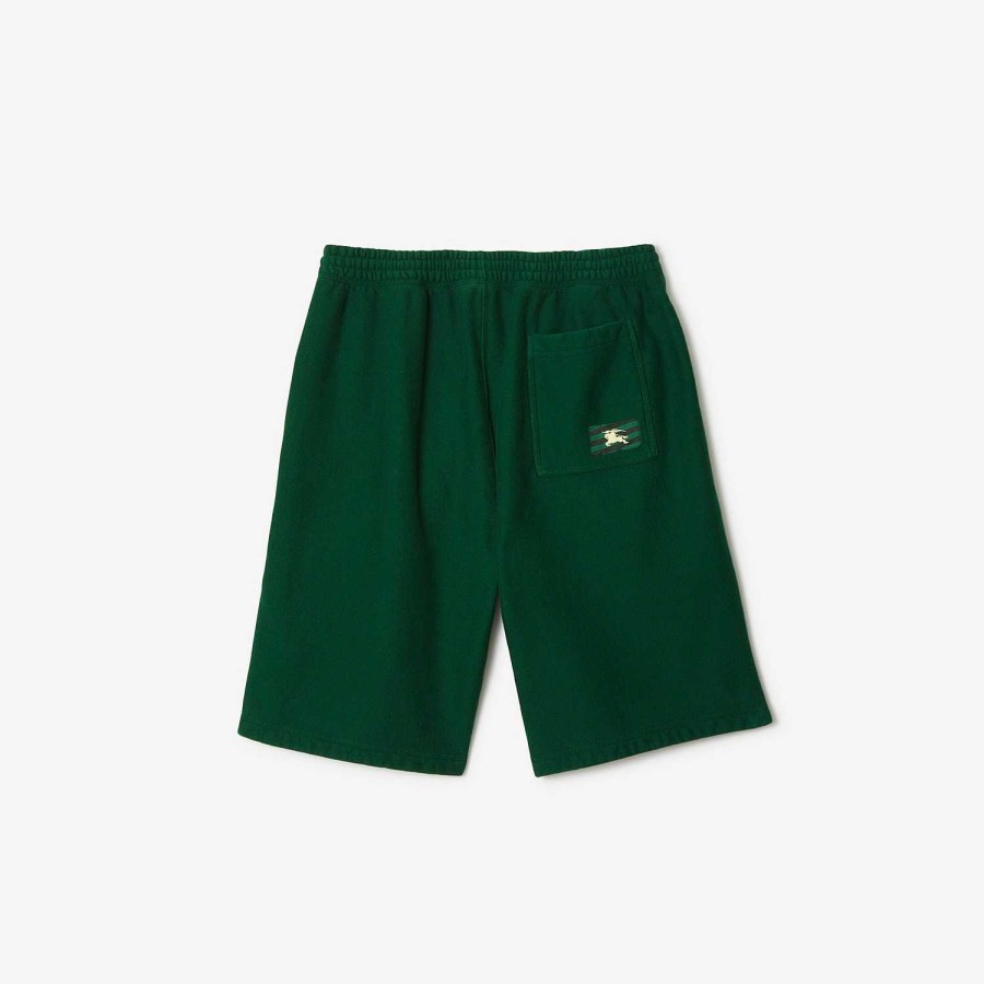 Män Burberry Byxor & Shorts | Shorts i bomull Murgröna