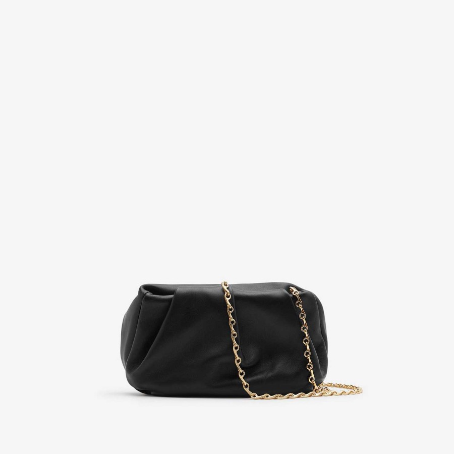 Kvinnor Burberry Handla via Line|Clutch | Rose Chain Clutch Svart