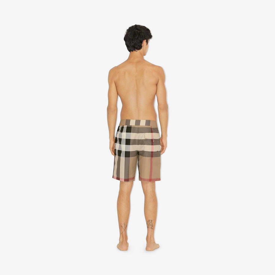 Män Burberry Badkläder|Byxor och shorts | Kolla badshorts Arkiv Beige