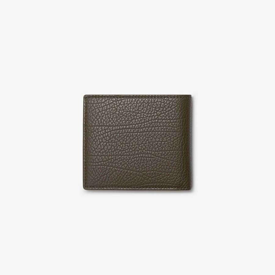 Män Burberry Plånböcker & kortfodral | B Cut Bifold-plånbok Militär