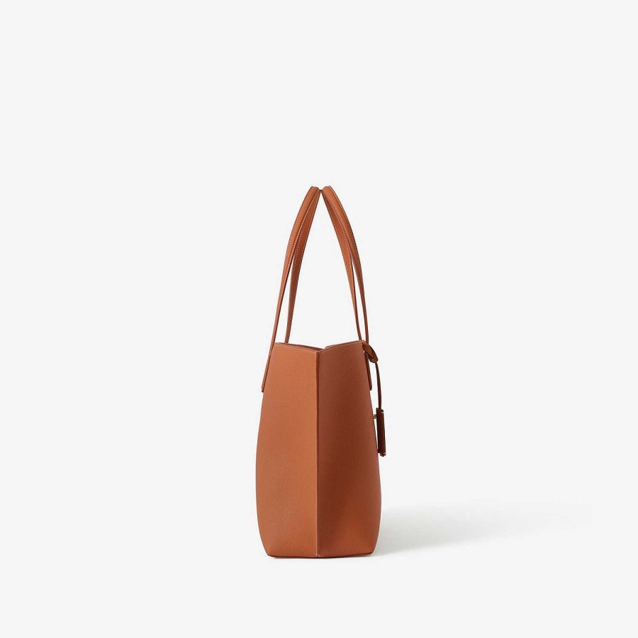 Kvinnor Burberry Personliga gåvor|Tote | Monogramväska Varm Rödbrun