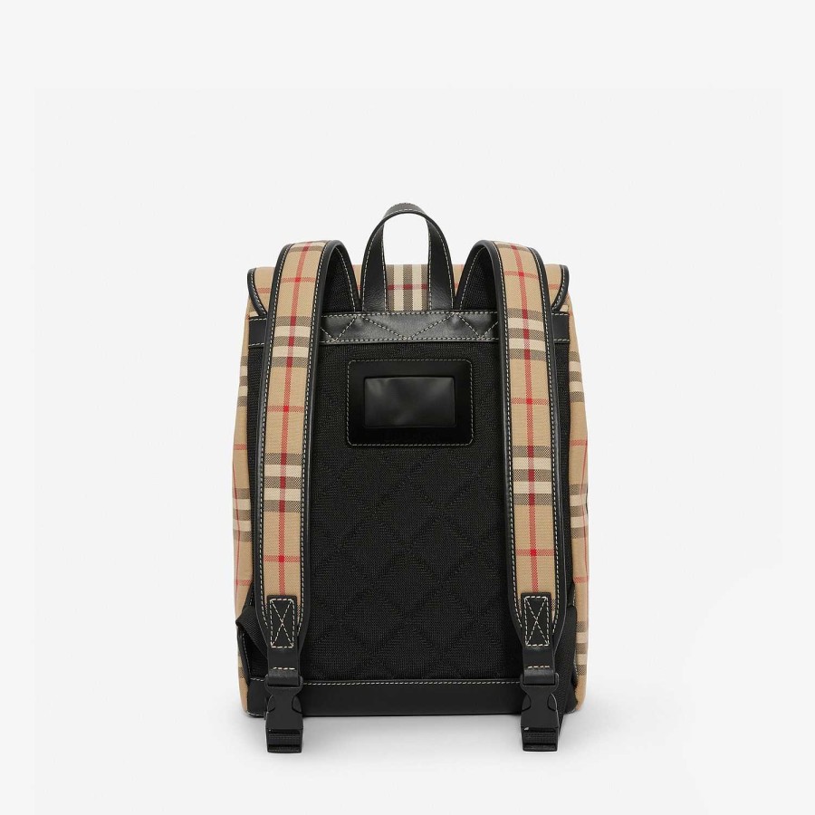 Barn Burberry påsar | Kolla ryggsäck Arkiv Beige