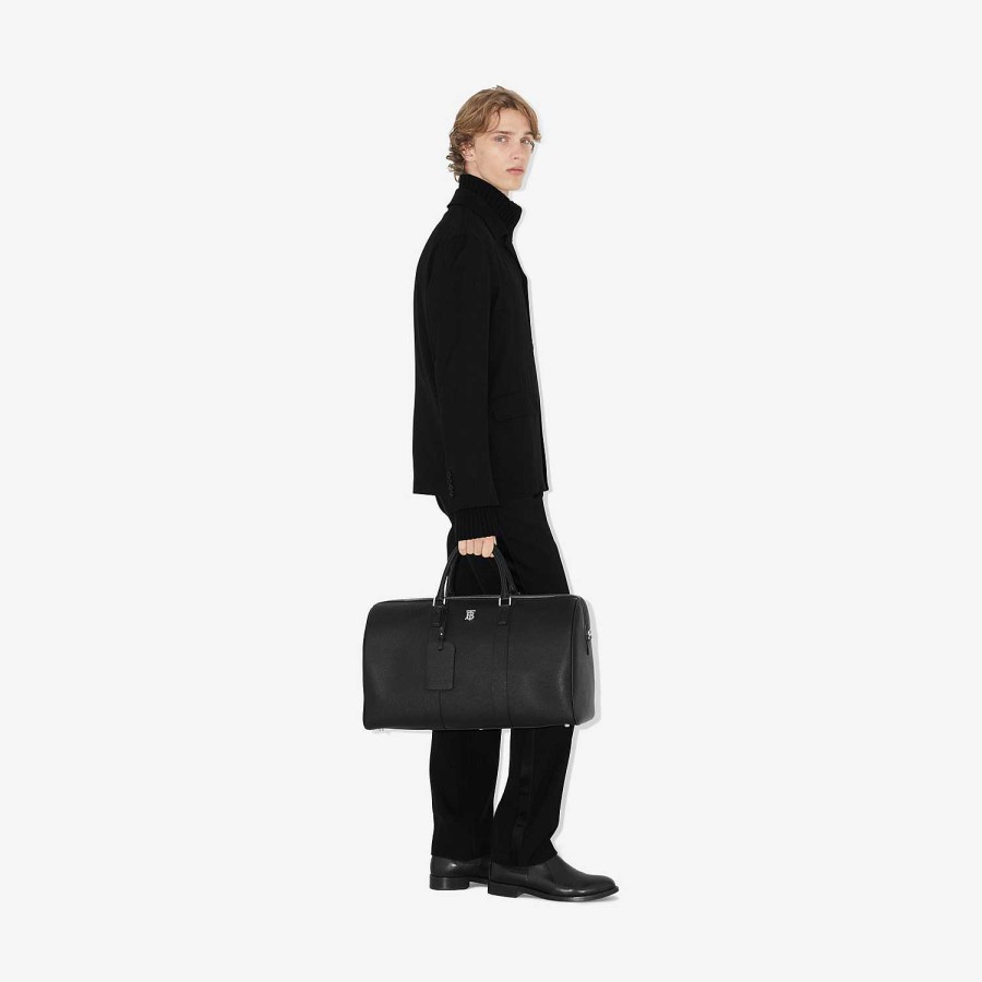 Män Burberry Personliga presenter|Holdalls | Boston Holdall Svart