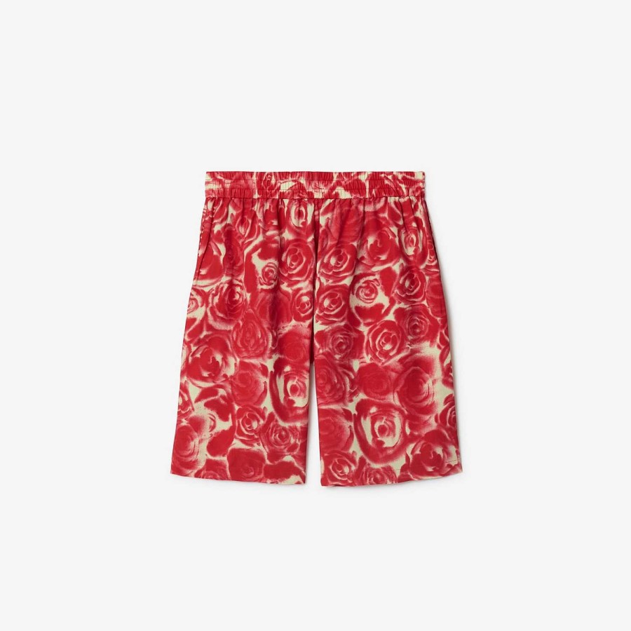 Män Burberry Byxor & Shorts | Rose Shorts Pelare